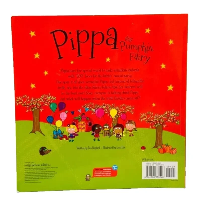 Pippa the Pumpkin Fairy, a charming children's book by Tim Bugbird, perfect for bedtime.