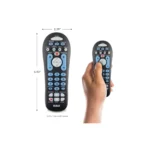WeTek RCR313BE Big Button Universal Remote, Black - Stream 4K content easily.