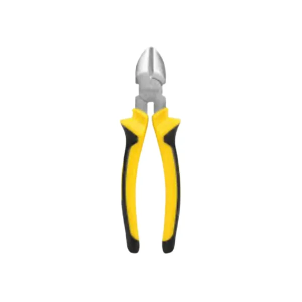 RTRMAX Black/Yellow Side Cutting Pliers with comfortable grip, ideal for precision cutting.