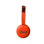 Reese's branded orange wireless Bluetooth headphones; foldable, cushioned earcups, built-in mic.