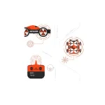 Sharper Image Air Racer Drone soaring through the Toronto sky. Get yours today!