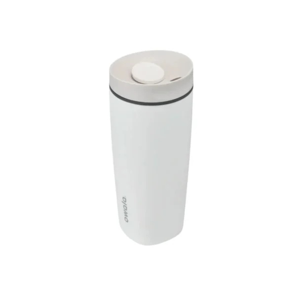 Owala SmoothSip 20 oz insulated travel mug in various colors. Keeps drinks hot or cold for hours!
