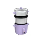 So Yummy by Bella 16-cup Lavender Rice Cooker and Steamer - Easy cleanup, large capacity, perfect for family meals.