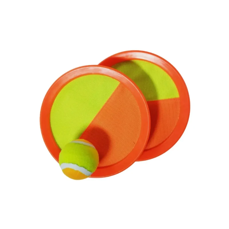 Bright orange and green Sun Squad Easy Catch ball, perfect for outdoor fun in Toronto!