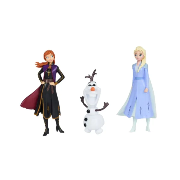 Three soft, flexible SwimWays Frozen 2 dive toys perfect for pool fun.