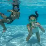 Three soft, flexible SwimWays Frozen 2 dive toys perfect for pool fun.