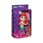 Swimways Disney Princess Ariel Floatin' Figure pool toy floating upright in a pool