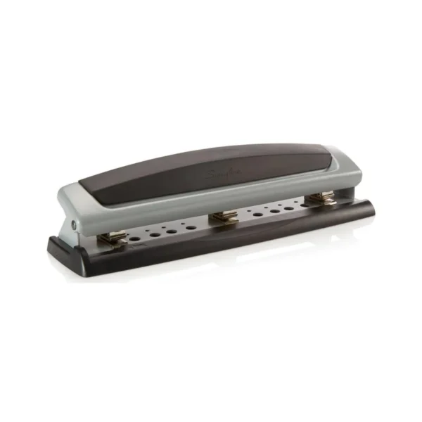Swingline Desktop Hole Punch, 2-3 hole adjustable punch, efficient and reliable for office use.