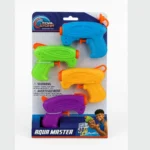 Four Tidal Storm Aqua Master Power Water Blasters, perfect for summer fun in pools across Toronto, Oakville & Mississauga.