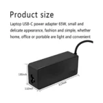 USB-C 65W/45W Laptop Charger compatible with Lenovo ThinkPad T480, T490, T580 & more. Get yours today!