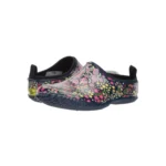 Western Chief Women's Waterproof Slip-On Garden Clog, Hummingbird design, Navy Blue, Size 6
