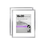 Americanflat Picture Frame on modern gallery wall Close-up of Americanflat Picture Frame detailing Americanflat Picture Frame with mat and photo insert Americanflat Picture Frame hanging in living room Gift-ready packaging for Americanflat Picture Frame
