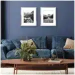 Americanflat Picture Frame on modern gallery wall Close-up of Americanflat Picture Frame detailing Americanflat Picture Frame with mat and photo insert Americanflat Picture Frame hanging in living room Gift-ready packaging for Americanflat Picture Frame