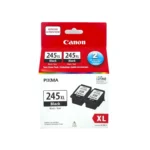 Canon PG-245XL HIGH Yield Twin Ink Cartridge Value Pack, Black, 2-Pack