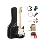 Donner music accessory product photo front view Donner music accessory in use by musician Close-up of Donner music accessory details Donner music accessory packaging and contents Donner music accessory size reference on desk