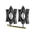 trailer scissor stabilizer rust-proof design by EPOARTIST trailer scissor stabilizer installed on travel trailer trailer scissor stabilizer close-up of durable construction trailer scissor stabilizer reducing sway during parking trailer scissor stabilizer compact, easy setup hardware