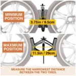 trailer scissor stabilizer rust-proof design by EPOARTIST trailer scissor stabilizer installed on travel trailer trailer scissor stabilizer close-up of durable construction trailer scissor stabilizer reducing sway during parking trailer scissor stabilizer compact, easy setup hardware