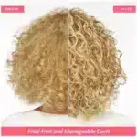 Two pink bottles of Function of Beauty's customizable curl cream for curly hair, formulated with Moringa oil.