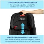 Graco baby gear lifestyle photo for everyday use Graco baby gear highlighting safety and comfort Graco baby gear close-up of premium materials Graco baby gear shown in modern family home Graco baby gear accessory details and branding