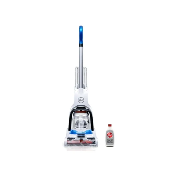 Hoover vacuum cleaner on hardwood floors Hoover vacuum cleaner lightweight design view Hoover vacuum cleaner cleaning carpet fibers Hoover vacuum cleaner brush head close-up Hoover vacuum cleaner compact storage profile