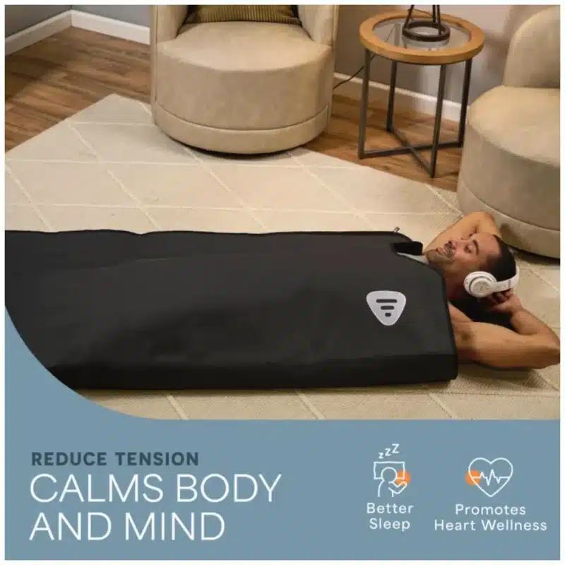 Lifepro Infrared Sauna Blanket for home detox therapy Lifepro Infrared Sauna Blanket portable heated wrap Lifepro Infrared Sauna Blanket muscle recovery aid Lifepro Infrared Sauna Blanket with adjustable heat Lifepro Infrared Sauna Blanket sweat and relaxation