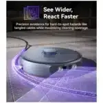 Narwal Freo Z Ultra robot vacuum and mop with AI obstacle avoidance Narwal Freo Z Ultra robot vacuum and mop 12000Pa suction cleaning Narwal Freo Z Ultra robot vacuum and mop self-emptying base Narwal Freo Z Ultra robot vacuum and mop adaptive hot-water mop Narwal Freo Z Ultra robot vacuum and mop dual RGB cameras