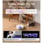 NARWAL Freo Z10 robot vacuum and mop cleaning pet hair NARWAL Freo Z10 robot vacuum and mop with 15000Pa suction NARWAL Freo Z10 robot vacuum and mop self-emptying base NARWAL Freo Z10 robot vacuum and mop obstacle avoidance NARWAL Freo Z10 robot vacuum and mop washing and drying