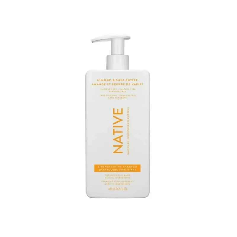 Native Strengthening Conditioner, Almond & Shea, Sulfate & Paraben Free, 487mL bottle
