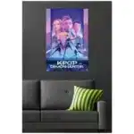 Trends International poster wall art close-up print Framed Trends International poster in modern living room Trends International poster design details and colors Home office decor with Trends International poster Trends International poster size comparison on wall