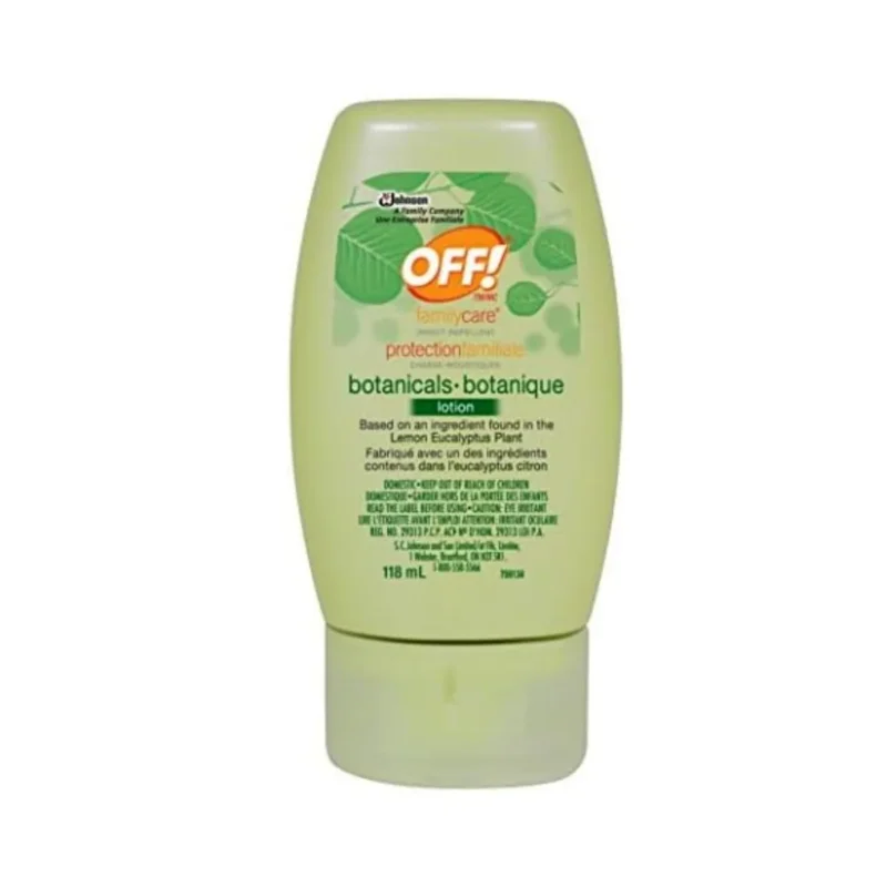 OFF! Botanicals Deet Free Insect and Mosquito Repellent Lotion, Outdoor and Camping Essentials, Non-Sticky Plant-Based Formu