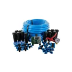 Orbit 50021 sprinkler kit with Blu-Lock tubing system Installing Orbit 50021 sprinkler kit for in-ground lawn Orbit 50021 sprinkler kit 2-zone digital hose timer Orbit 50021 sprinkler kit for garden irrigation setup Weather-ready Orbit 50021 sprinkler kit components