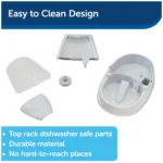 PetSafe pet accessory for everyday pet care PetSafe pet accessory close-up detail Using the PetSafe pet accessory at home Durable PetSafe pet accessory brand view PetSafe pet accessory packaging and contents
