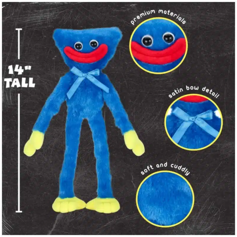 Poppy Playtime Poppy Playtime Huggy Wuggy Plush Doll - Collectible Toy for All Ages