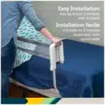 Safety 1st baby proofing accessory close-up Safety 1st baby proofing installation detail Safety 1st baby proofing in modern home setting Safety 1st baby proofing durable materials Safety 1st baby proofing packaging and contents