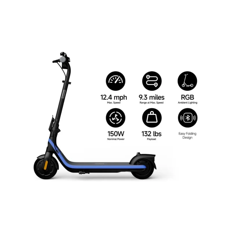 Segway brand gear for smart urban mobility Segway official accessories close-up product shot Segway packaging and genuine branding details Segway lifestyle image commuting in the city Segway compatibility guide and specs overview