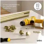 Umbra home decor modern accent for stylish homes Umbra home decor for living room and entryway Umbra home decor minimalist design detail Umbra home decor lifestyle scene on shelf Umbra home decor close-up of contemporary finish