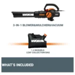 Worx power tool close-up showing durable build Worx power tool in hand for home improvement Worx power tool compact design on workbench Worx power tool product photo with accessories Worx power tool packaging and branding