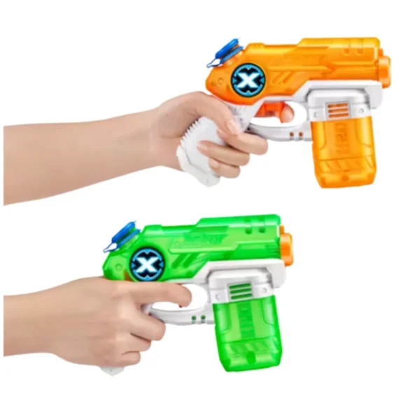 Four ZURU Stealth Soaker water blaster toys, perfect for summer fun in Toronto, Oakville, and Mississauga.