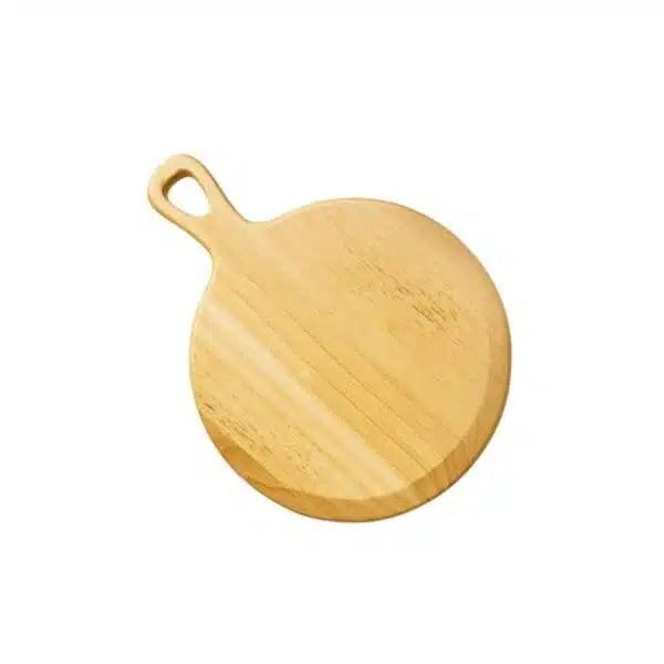 10" Round Wooden Paddle Serving Board - Hearth & Hand with Magnolia - New