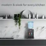 Avalon Premium Hot/Cold Top Loading Countertop Water Cooler Dispenser With Child Safety Lock. UL/Energy Star Approved- Black