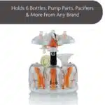 Baby Brezza Bottle Sterilizer Dryer - Electric Steam Sterilizer Machine for Plastic and Glass Bottles, & Baby Product Parts & Accessories - Universal Fit