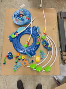 Baby Einstein Neptune's Ocean Discovery Activity Jumper, Ages 6 months +, Max weight 25 lbs., Unisex