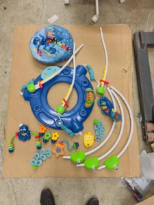 Baby Einstein Neptune's Ocean Discovery Activity Jumper, Ages 6 months +, Max weight 25 lbs., Unisex