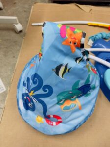 Baby Einstein Neptune's Ocean Discovery Activity Jumper, Ages 6 months +, Max weight 25 lbs., Unisex