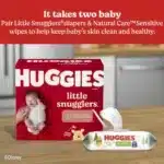 Baby Wipes, Natural Care Sensitive, UNSCENTED, 6 Refill Packs, 1,008 Wipes