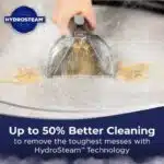 BISSELL Little Green HydroSteam Multi-Purpose Portable Carpet and Upholstery Cleaner, Car and Auto Detailer, 3618B