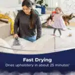 BISSELL Little Green HydroSteam Multi-Purpose Portable Carpet and Upholstery Cleaner, Car and Auto Detailer, 3618B