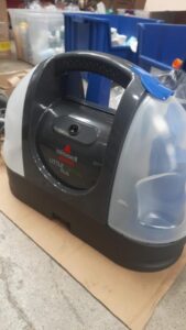 BISSELL - Portable Carpet Cleaner - Little Green Carpet & Upholstery Machine - 48oz Capacity with Stain Brush and self-Cleaning Hydro-Rinse Tool for Home and Automotive use