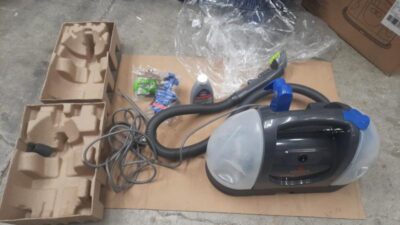 BISSELL - Portable Carpet Cleaner - Little Green Carpet & Upholstery Machine - 48oz Capacity with Stain Brush and self-Cleaning Hydro-Rinse Tool for Home and Automotive use