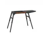 Blackstone Signature Griddle Accessories - Custom Designed for Blackstone 17 inch/22 inch Tabletop Grill - Portable Griddle Table, Legs and Shelf - Adjustable Legs - Camping Table - Black